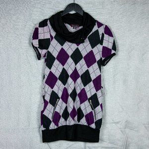 Short Sleeve Sweater Dress